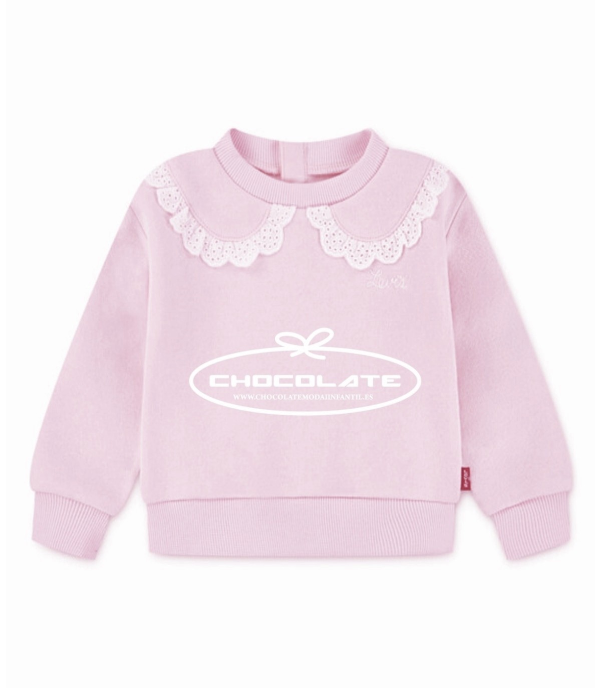 Sudadera rosa para bebe niña de Levis | Sudadera para bebé niña, en...