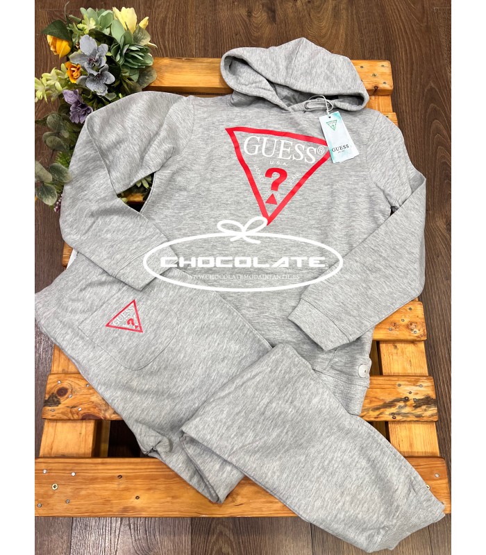 Chándal gris de Guess kids para niño | Chándal para niño formado po...