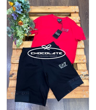 Conjunto niño camiseta y bermuda de EA7 Emporio Armani | Conjunto p...