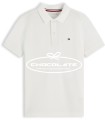 Polo blanco de piqué para niño de Tommy Hilfiger | Polo blanco para...