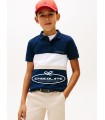 Polo niño marino colorblock de Tommy Hilfiger | Polo Tommy Hilfiger...