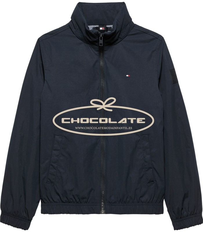 Cazadora cortavientos marino Tommy para niño | Cazadora Tommy Hilfi...