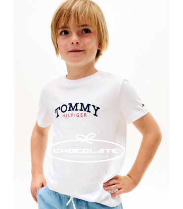Camiseta blanca para niño de Tommy Hilfiger kids | La camiseta blan...