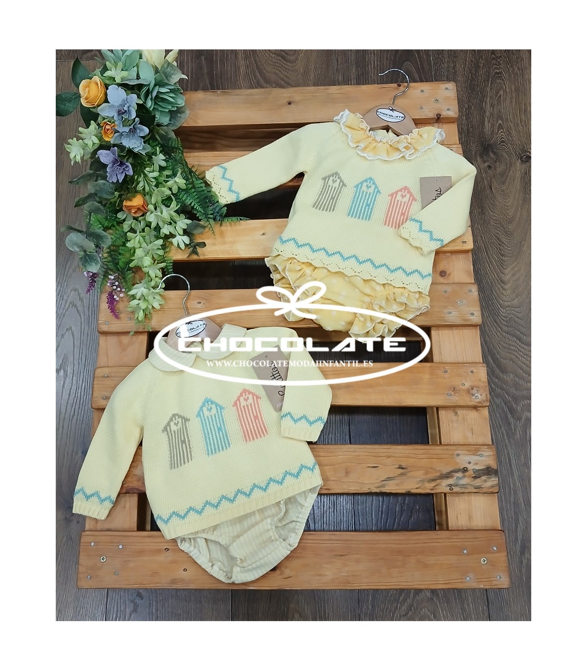 Conjunto bebé niño de la colección Pretty de Lolittos | Conjunto de...