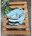 Conjunto bebé niño jersey y ranita Onix de Lolittos | Conjunto de l...