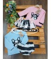 Conjunto bebé niño jersey y ranita Onix de Lolittos | Conjunto de l...