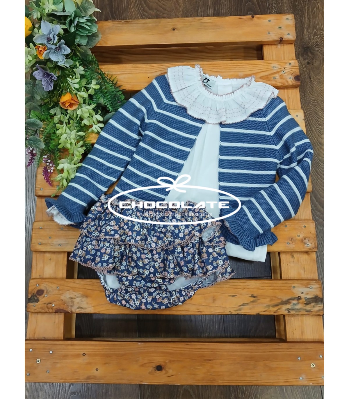 Conjunto niña Mi petit mon de La Martinica | Conjunto para niña de ...