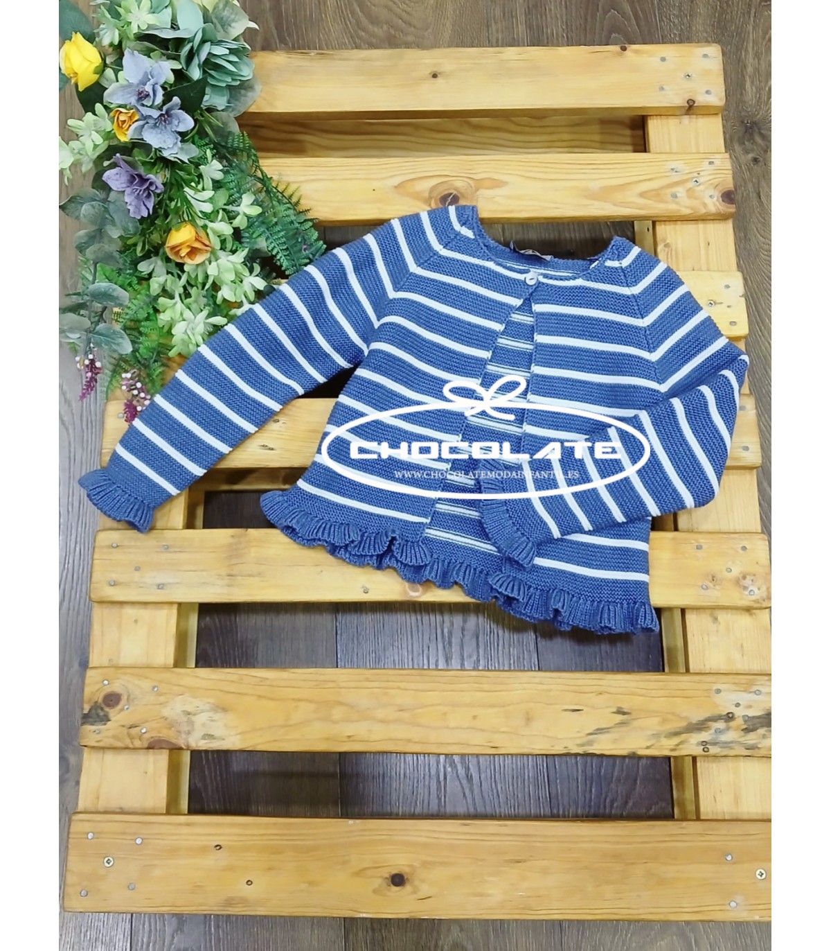 Chaqueta 3/4 colección Caracolinos de La Martinica para niña | Prec...