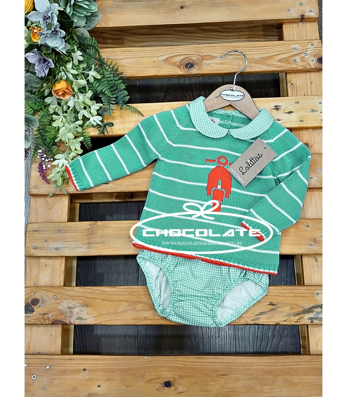 Conjunto bebé niño colección Aroma de Lolittos | Precioso conjunto ...