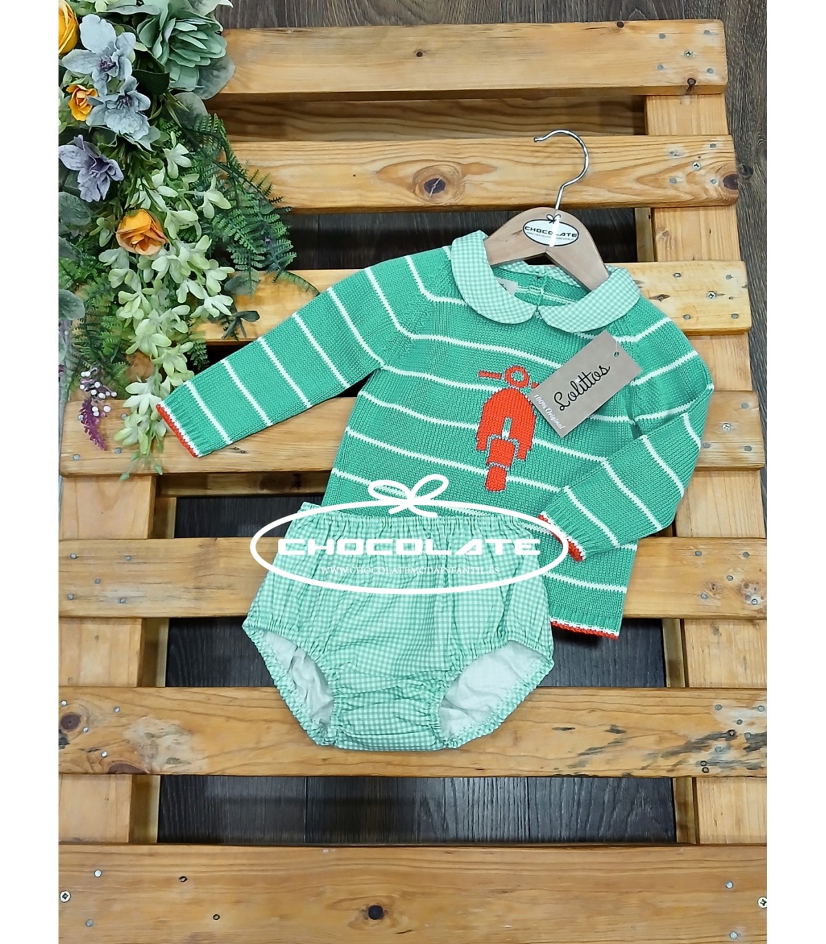 Conjunto bebé niño colección Aroma de Lolittos | Precioso conjunto ...