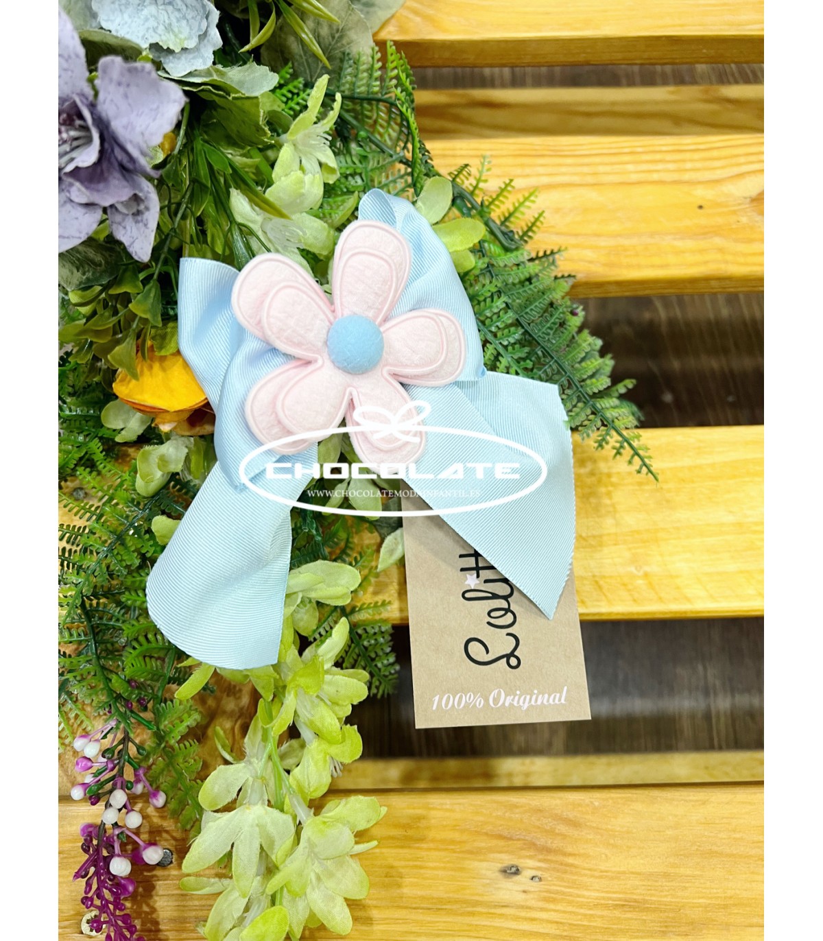 Pinza con flor de la colección Fauna de Lolittos | Pinza de la cole...