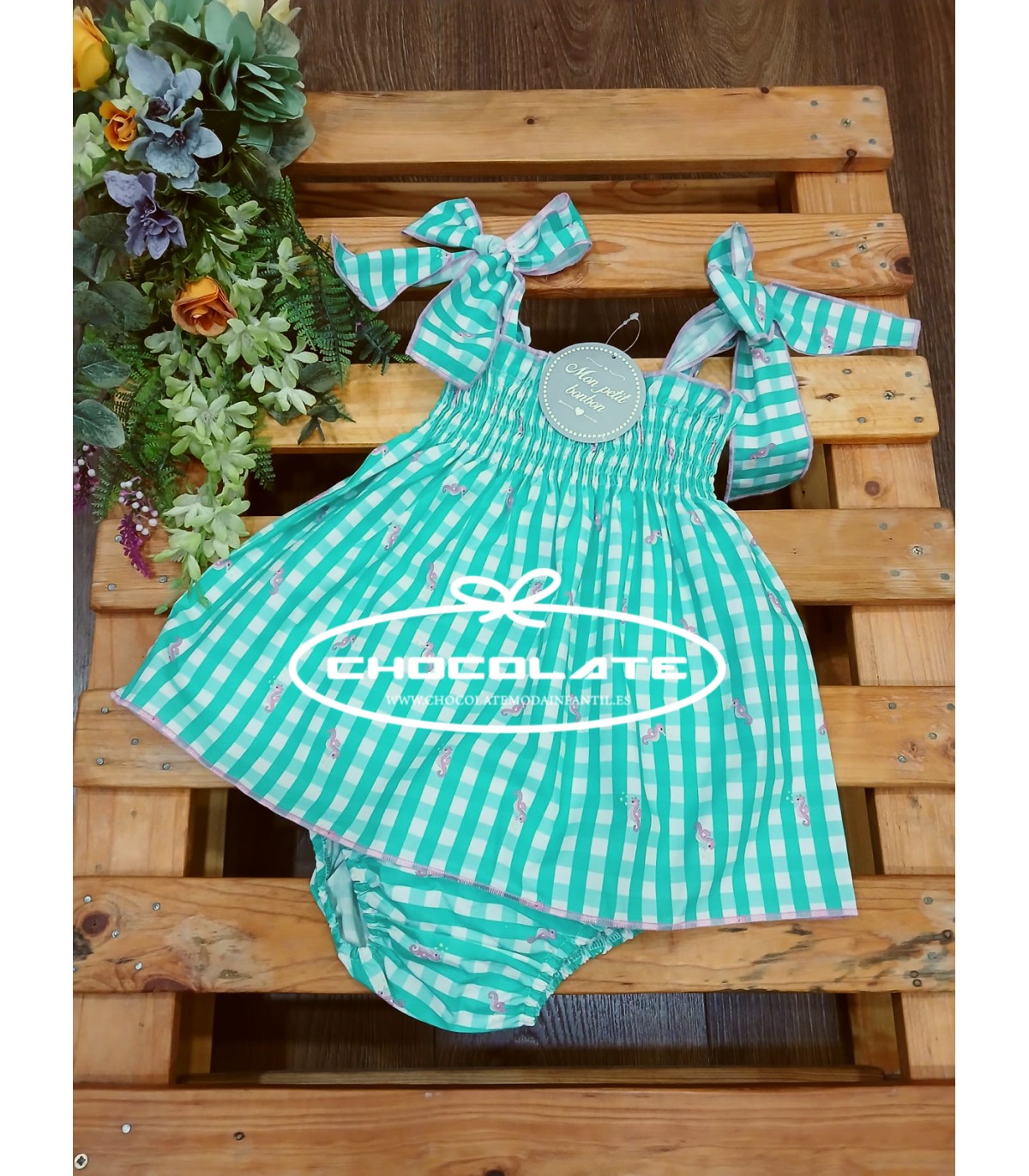 Jesusito gomas vichy manzana Mon Petit Bonbon | Jesusito de niña Mo...