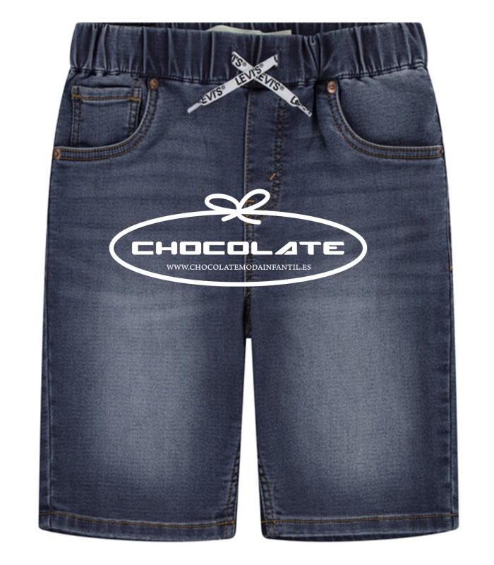 Bermuda vaquera oscura tipo jogging Levis | Bermuda Levi’s vaquera ...