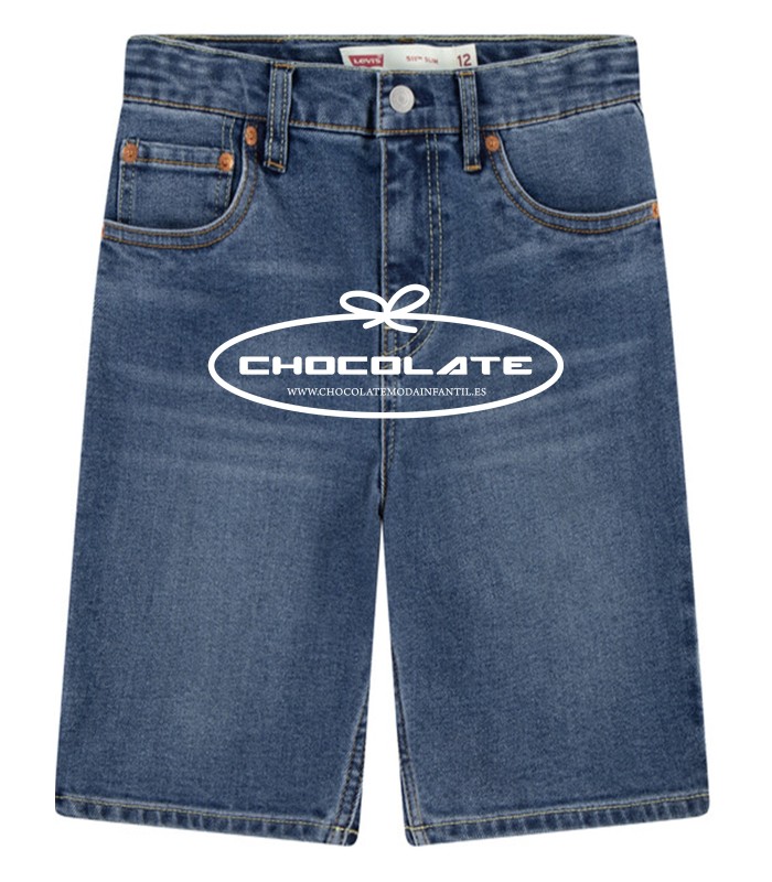 Bermuda vaquera modelo 511 de Levis para niño | 👖 Bermuda vaquera L...
