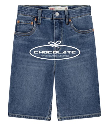 Bermuda vaquera modelo 511 de Levis para niño | 👖 Bermuda vaquera L...
