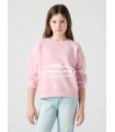 Sudadera rosa de Levis kids para niña | Bonita sudadera de Levis pa...