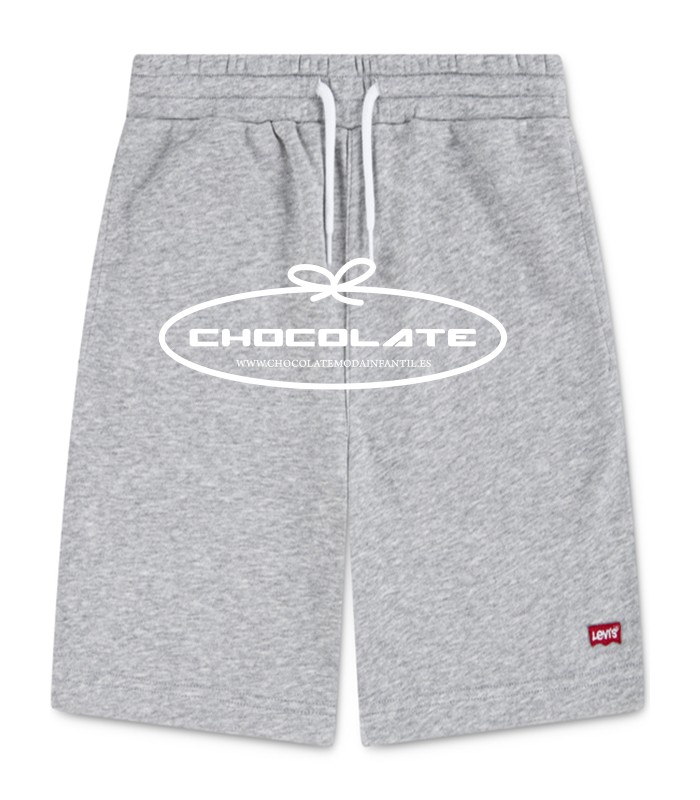 Bermuda de algodón gris de Levis para niño | 🩳 Bermuda de algodón L...