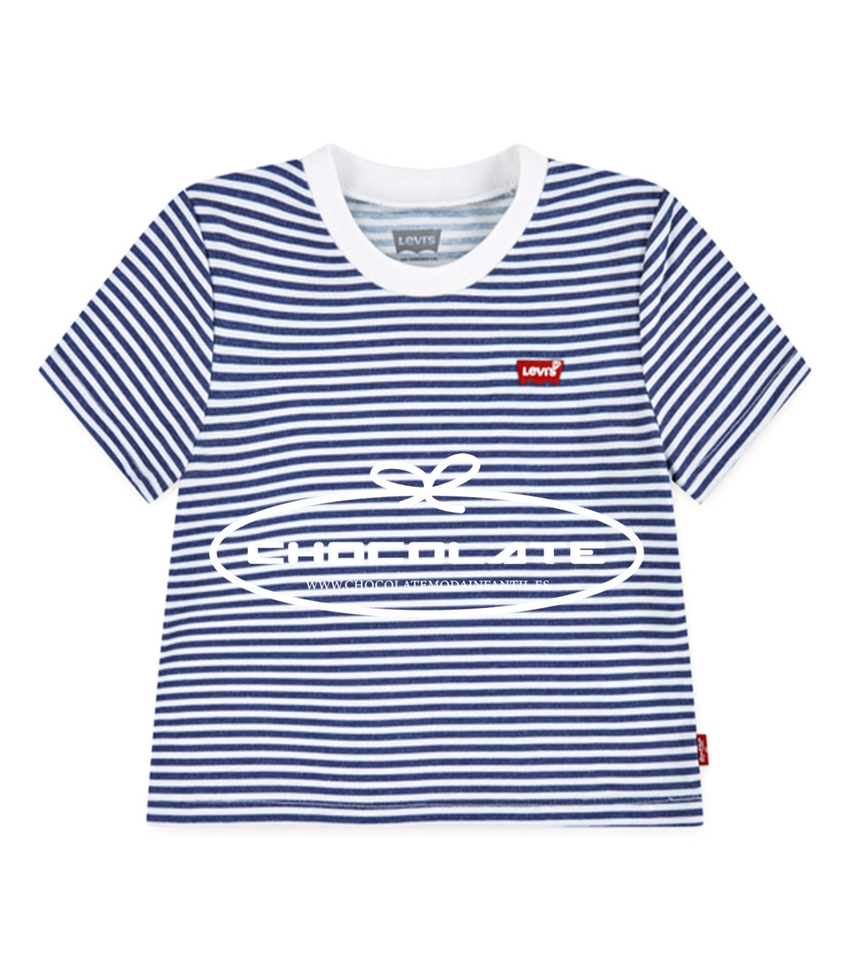 Camiseta de rayas marineras de Levis para bebé | Camiseta de Levis ...