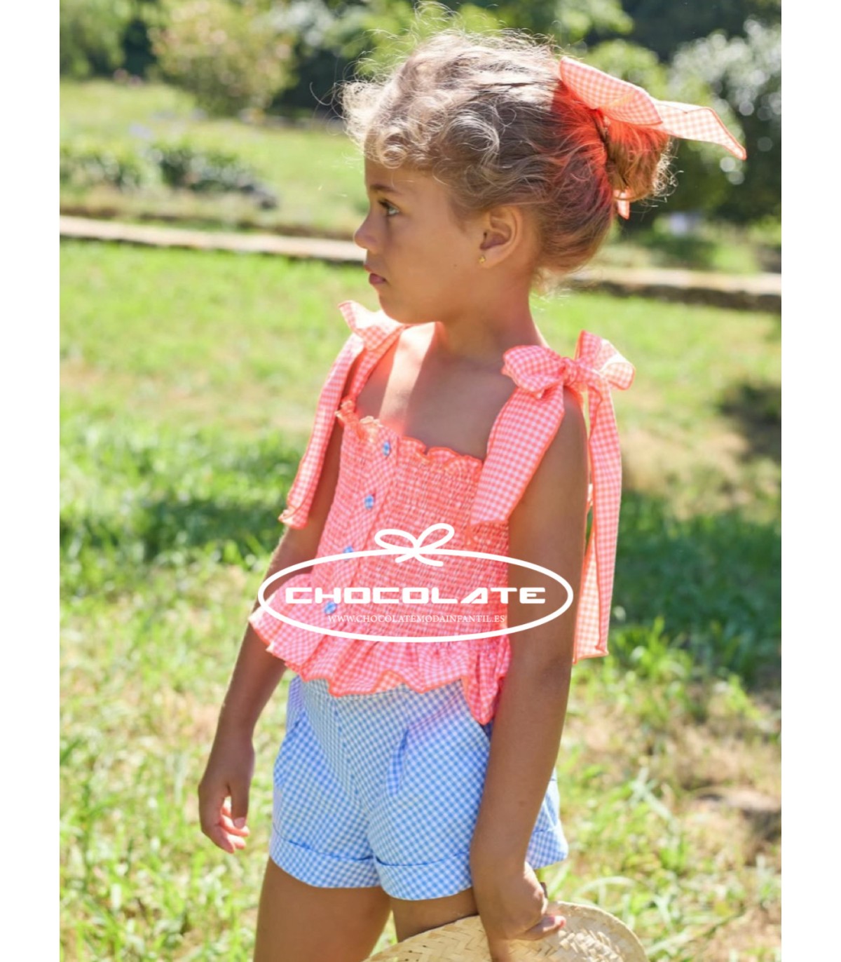 Blusa con short Bike de La Martinica | Conjunto para niña de la col...