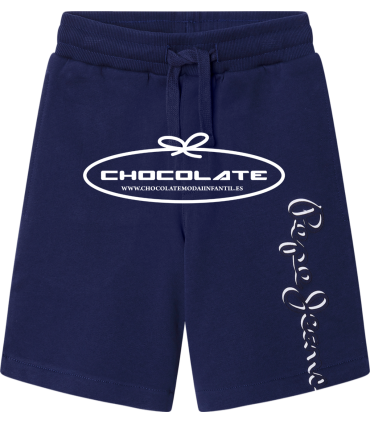 Bermuda algodón azul marino de Pepe jeans para niño | Bermuda azul ...