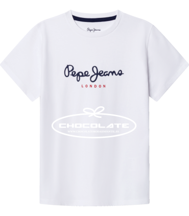 Camiseta blanca básica de Pepe jeans para niño | Camiseta blanca pa...