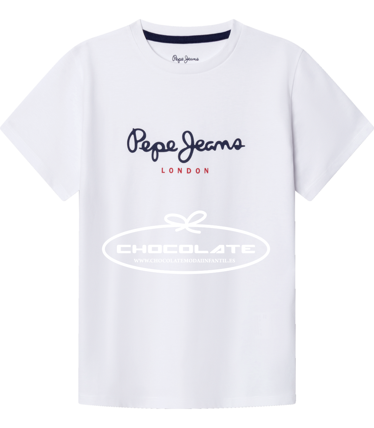 Camiseta blanca básica de Pepe jeans para niño | Camiseta blanca pa...