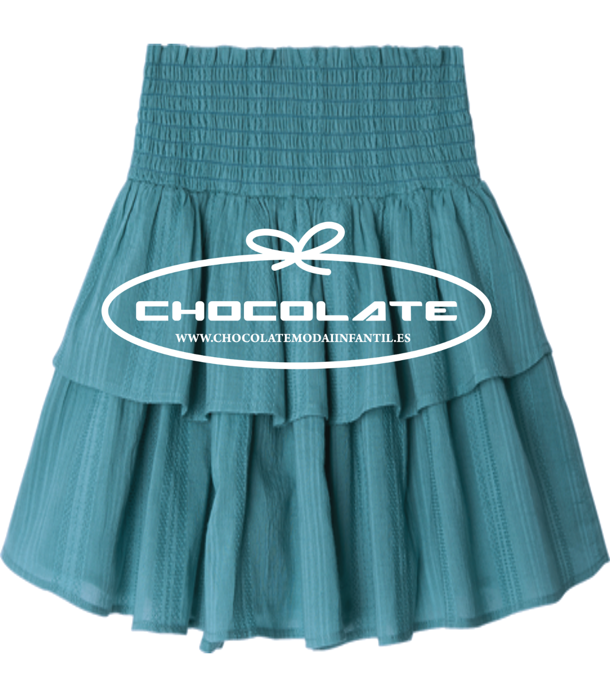 Falda verde de Pepe jeans para niña |  | Faldas