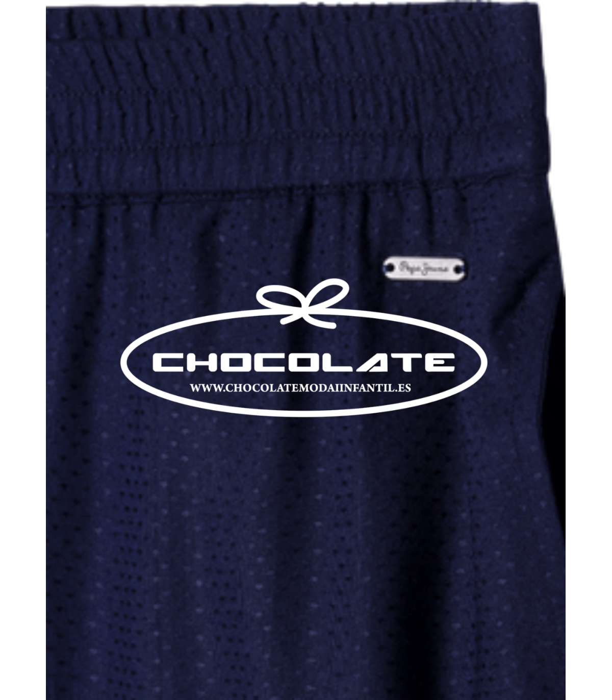 Pantalón niña azul marino de Pepe jeans | Pantalón fluido azul mari...