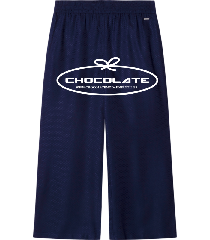 Pantalón niña azul marino de Pepe jeans | Pantalón fluido azul mari...