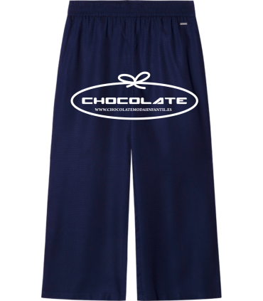 Pantalón niña azul marino de Pepe jeans | Pantalón fluido azul mari...