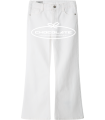 Pantalón vaquero blanco campana de Pepe Jeans para niña | Pantalón ...