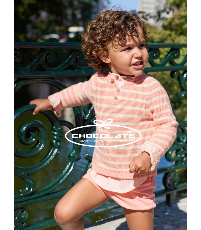 Jersey rayas Peach de La Martinica | Jersey de rayas de la colecció...