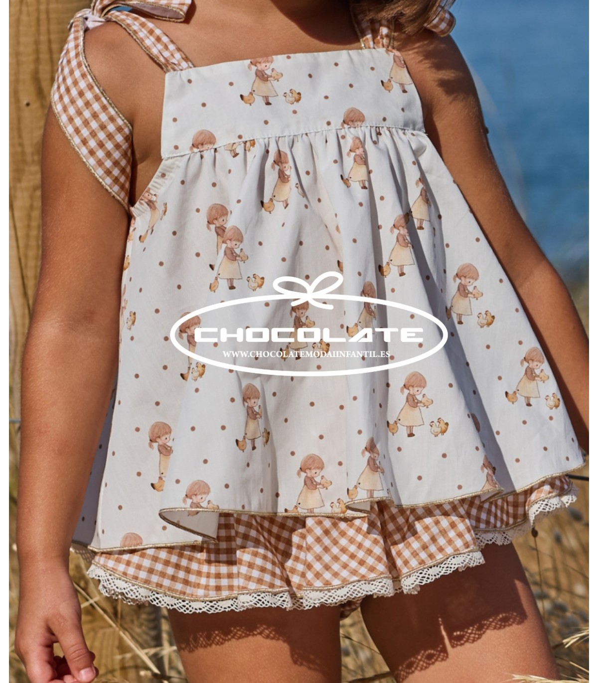 Conjunto niña de ranita con blusa Mini Martinicas La Martinica | Co...