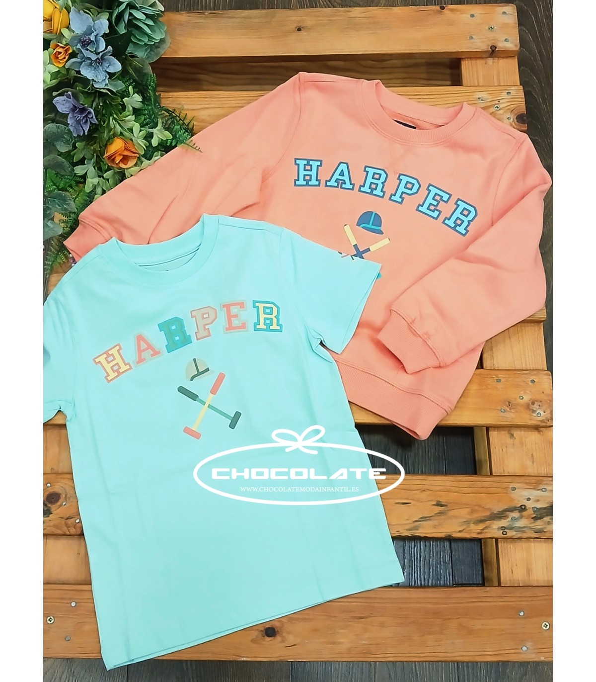 Sudadera unisex coral Retro Harper & Neyer | Sudadera coral Harper ...