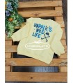 Sudadera niño Wild Life amarilla Harper & Neyer | Sudadera para niñ...