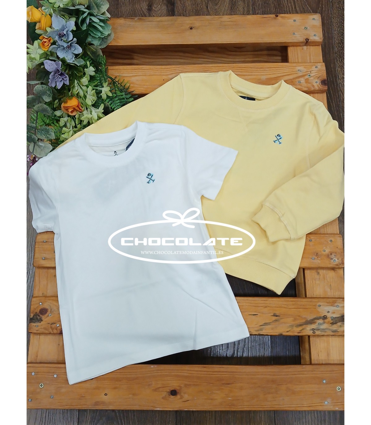 Sudadera niño Wild Life amarilla Harper & Neyer | Sudadera para niñ...