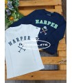 Sudadera Retro kids azul marino unisex Harper & Neyer | Sudadera Re...