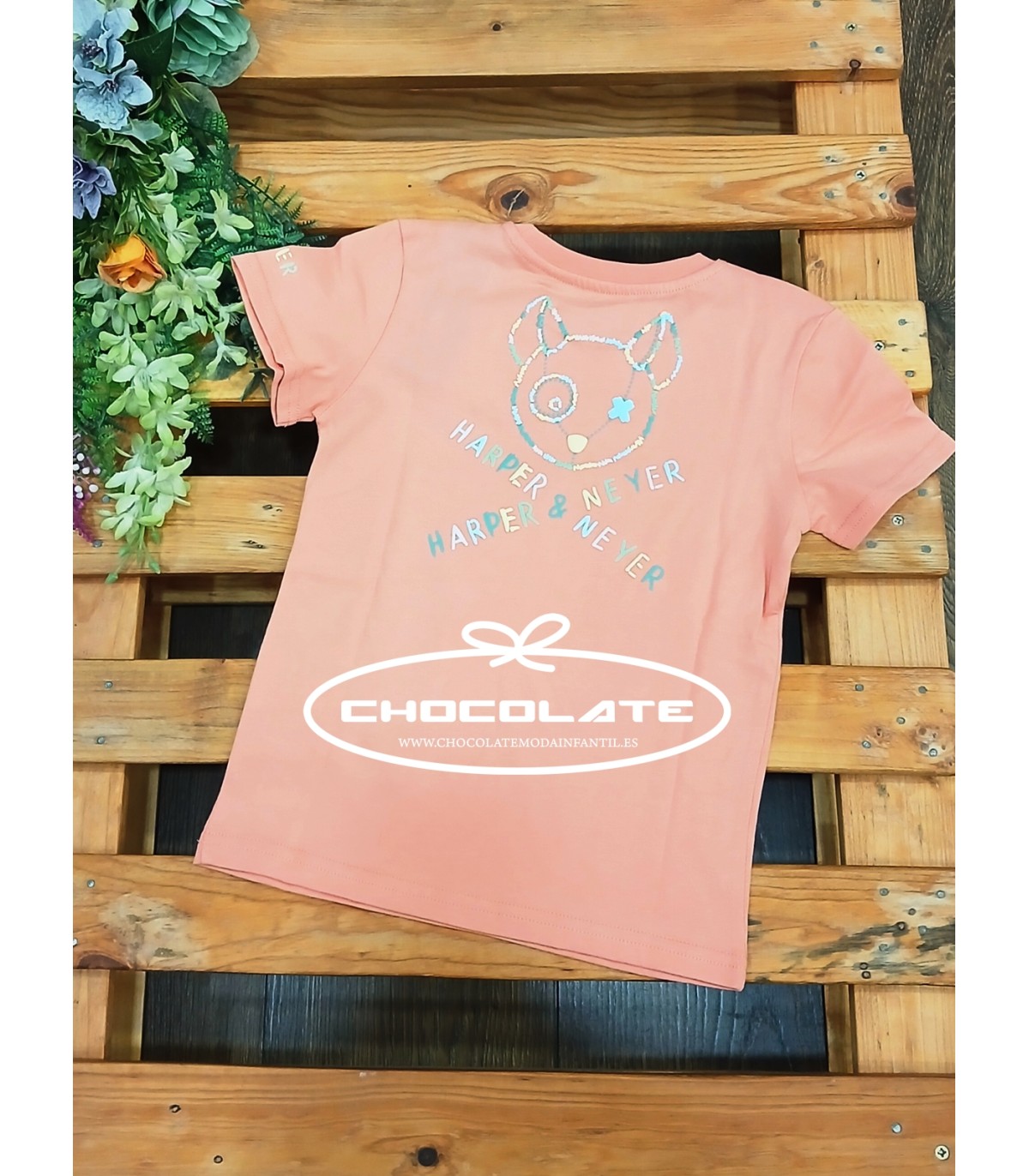 Camiseta niño Pirate coral Harper & Neyer | Camiseta para niño Pira...