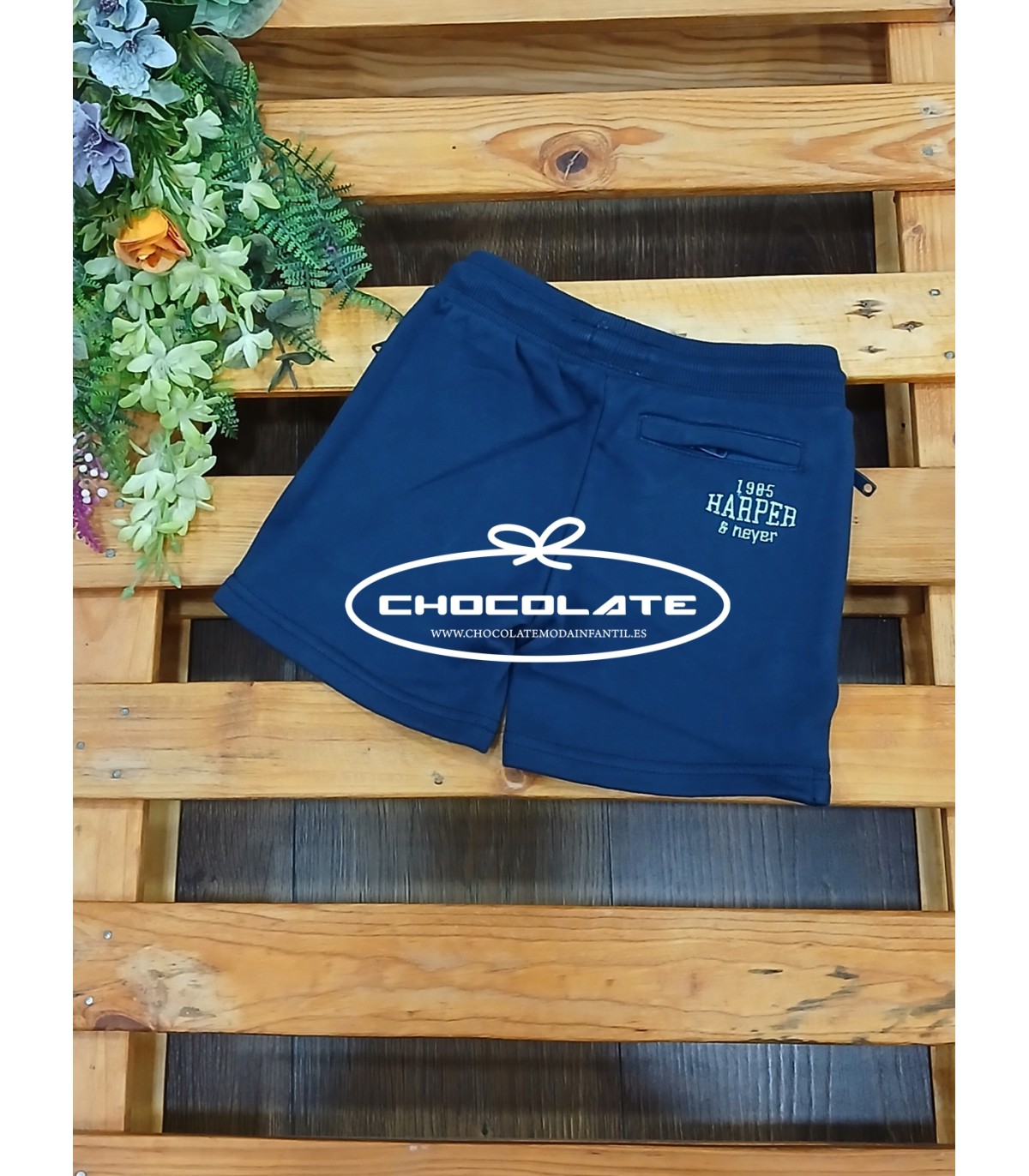 Bermuda sport marino niño Harper & Neyer | Bermuda de algodón para ...