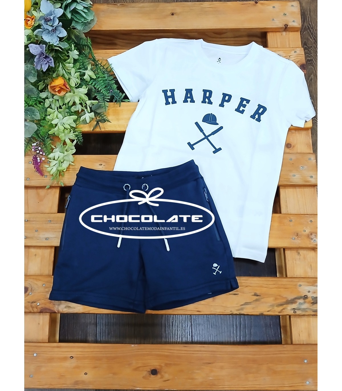 Bermuda sport marino niño Harper & Neyer | Bermuda de algodón para ...