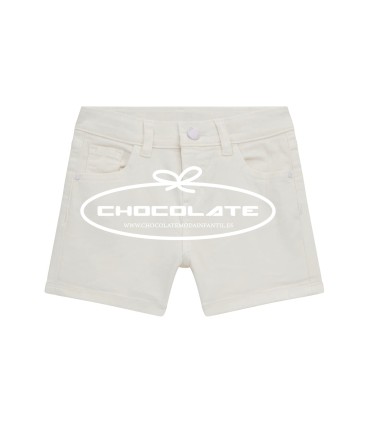 Short vaquero blanco de Guess para niña | Short vaquero en color bl...