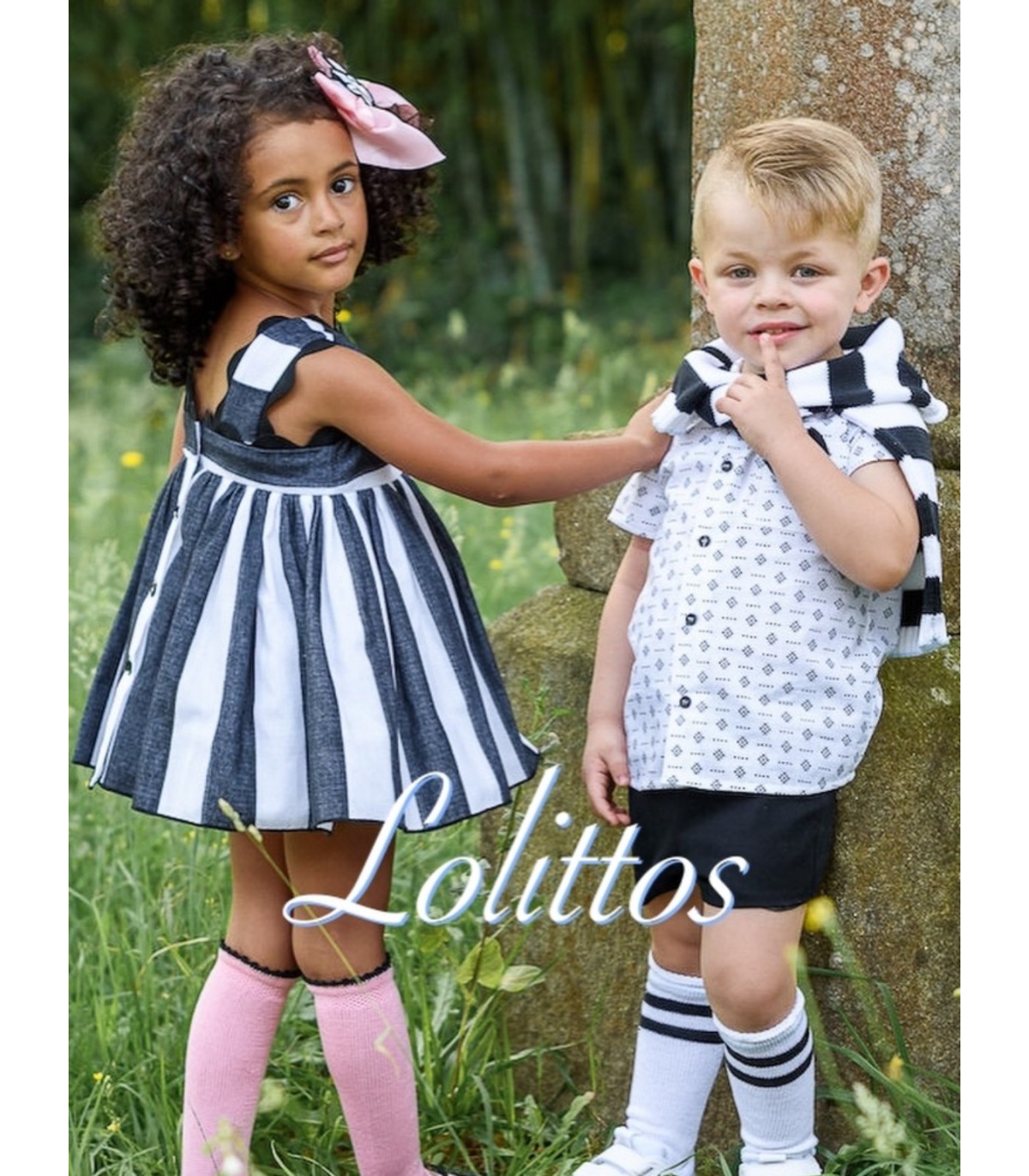 Jesusito y jersey colección Onix de Lolittos para niña | Precioso j...