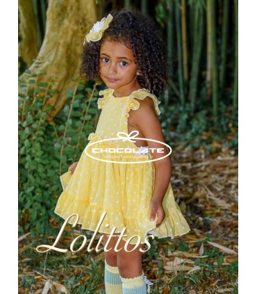 Jesusito niña colección Pretty de Lolittos | Jesusito amarillo de l...