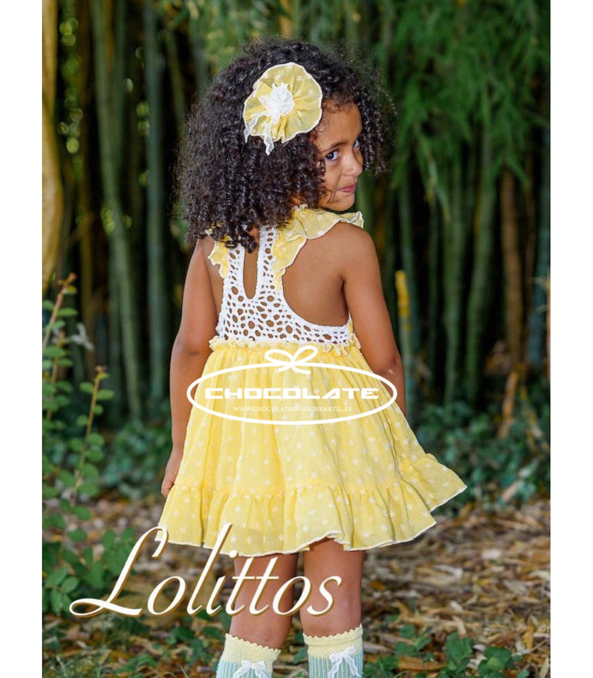 Jesusito niña colección Pretty de Lolittos | Jesusito amarillo de l...
